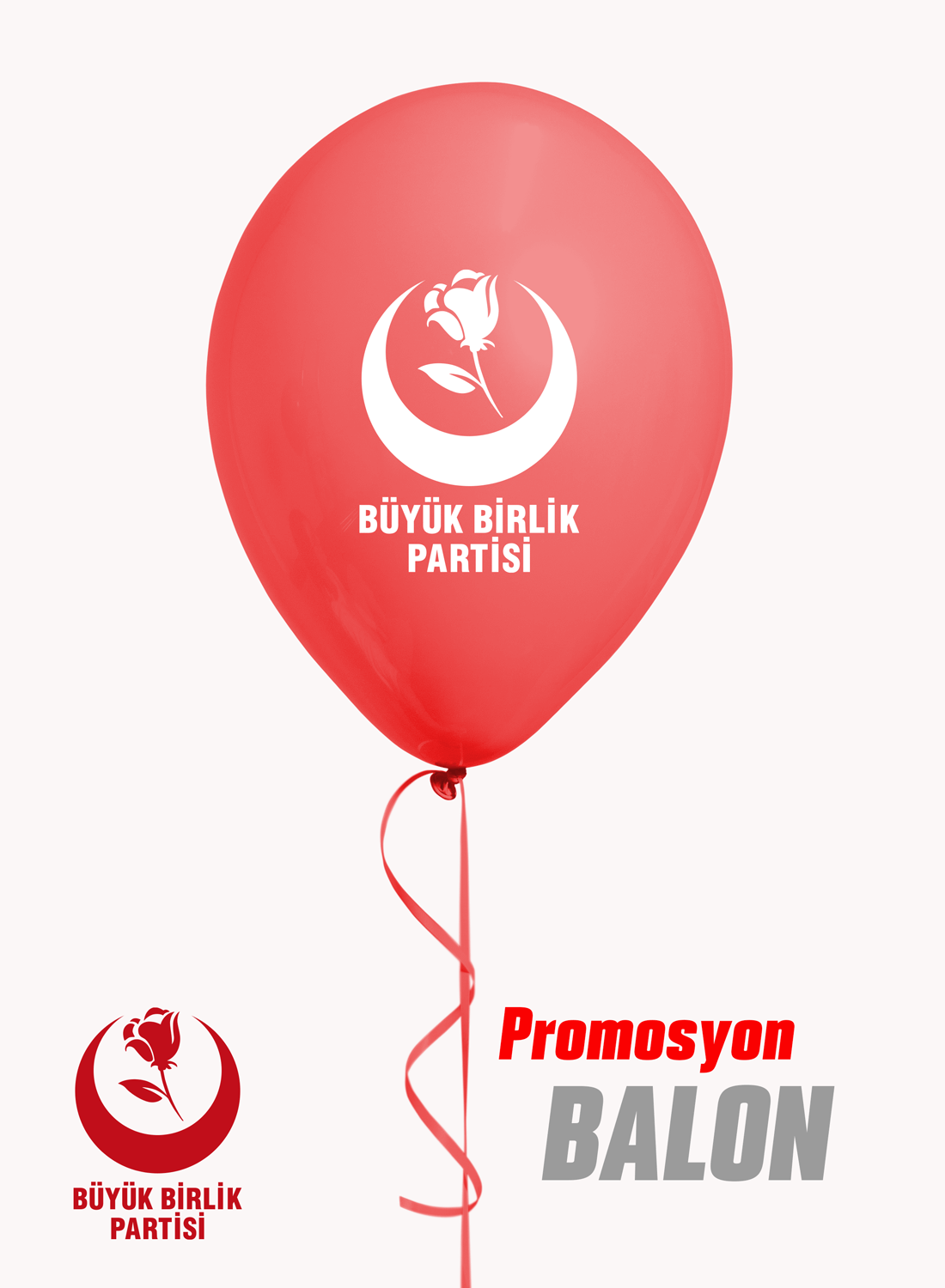 Büyük Birlik Partisi Promosyon Balon