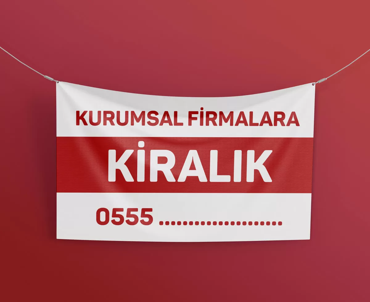 Kumaş Afiş Baskı