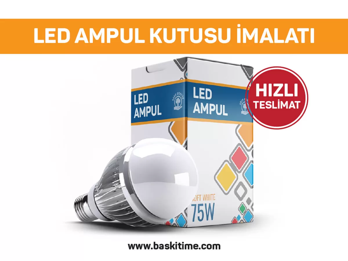 Led Ampul Kutusu İmalatı