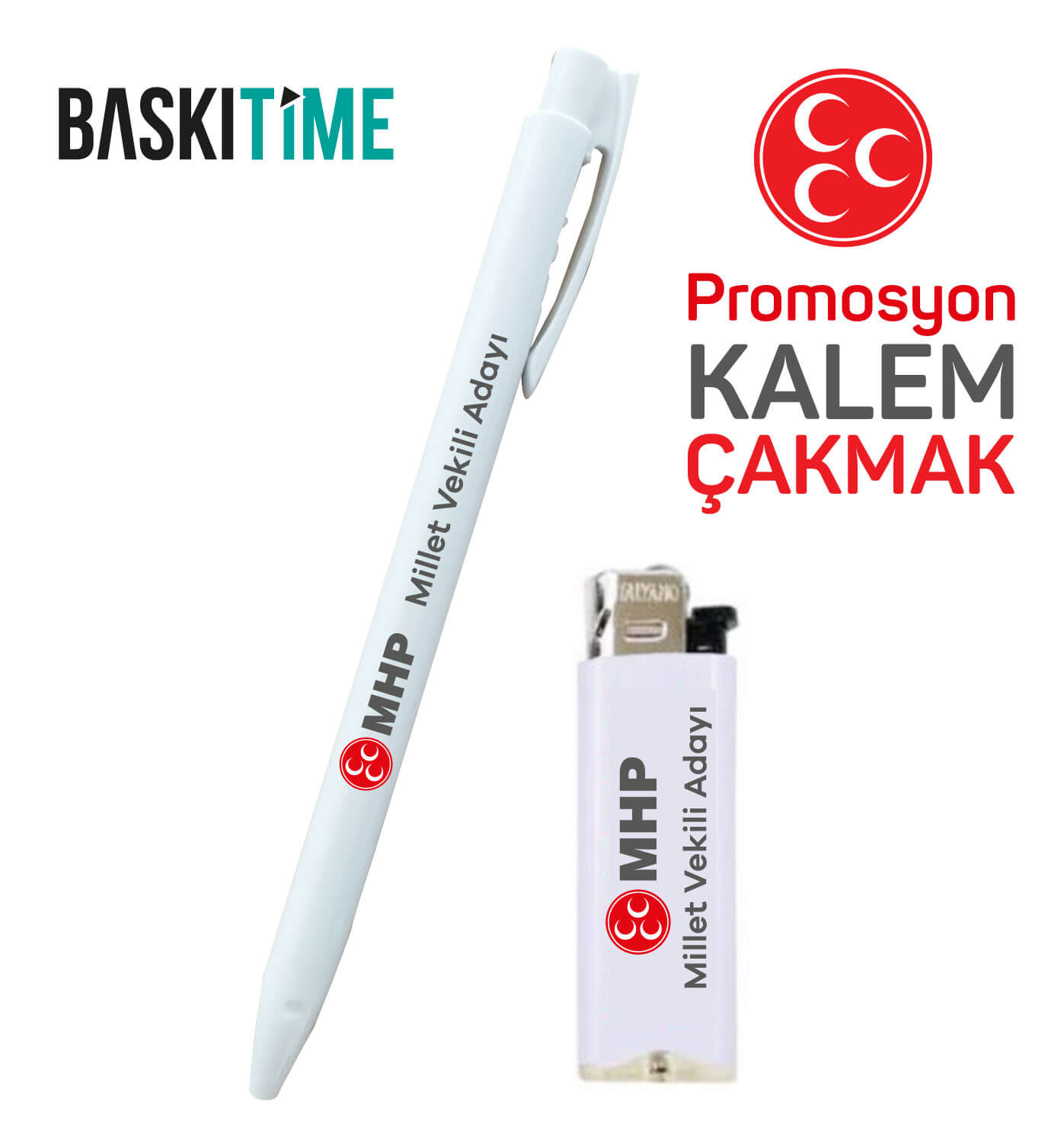Mhp Promosyon Kalem Çakmak
