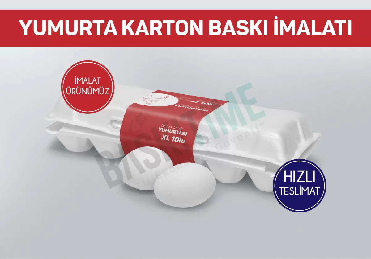 Yumurta Karton Baskısı