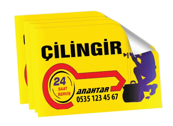 Çıkartma Etiket Sticker